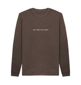 Chocolate Not From This Planet Sweatshirt (Unisex)