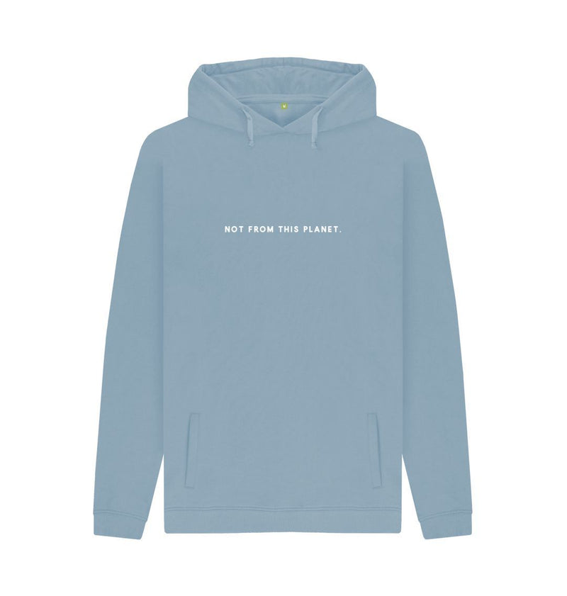 Stone Blue Not From This Planet Hoodie (Unisex)