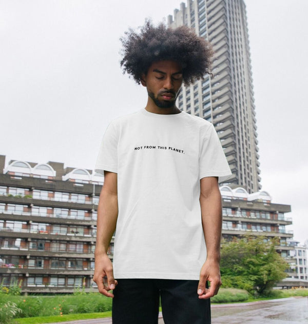 Not From This Planet White Tee (Unisex)
