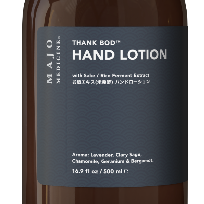 THANK BOD™ Hand Wash & Hand Lotion (with Japanese Saké Extract) Set £70 / £35 Each